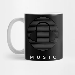 Music Headphones Mug